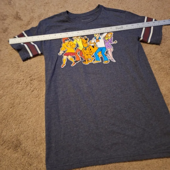 Scooby-Doo Men' s XS T-SHIRT/ gray with Scooby-Doo design - Picture 4 of 9
